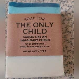 Only Child  Bar of hand-made soap.    Candy Apple of my eye Fragrance 6oz